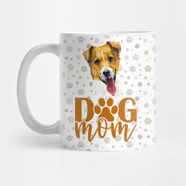 Jack Russell Terrier Dog Mom Paws Doggy Pet Doggy Present Life Love by familycuteycom